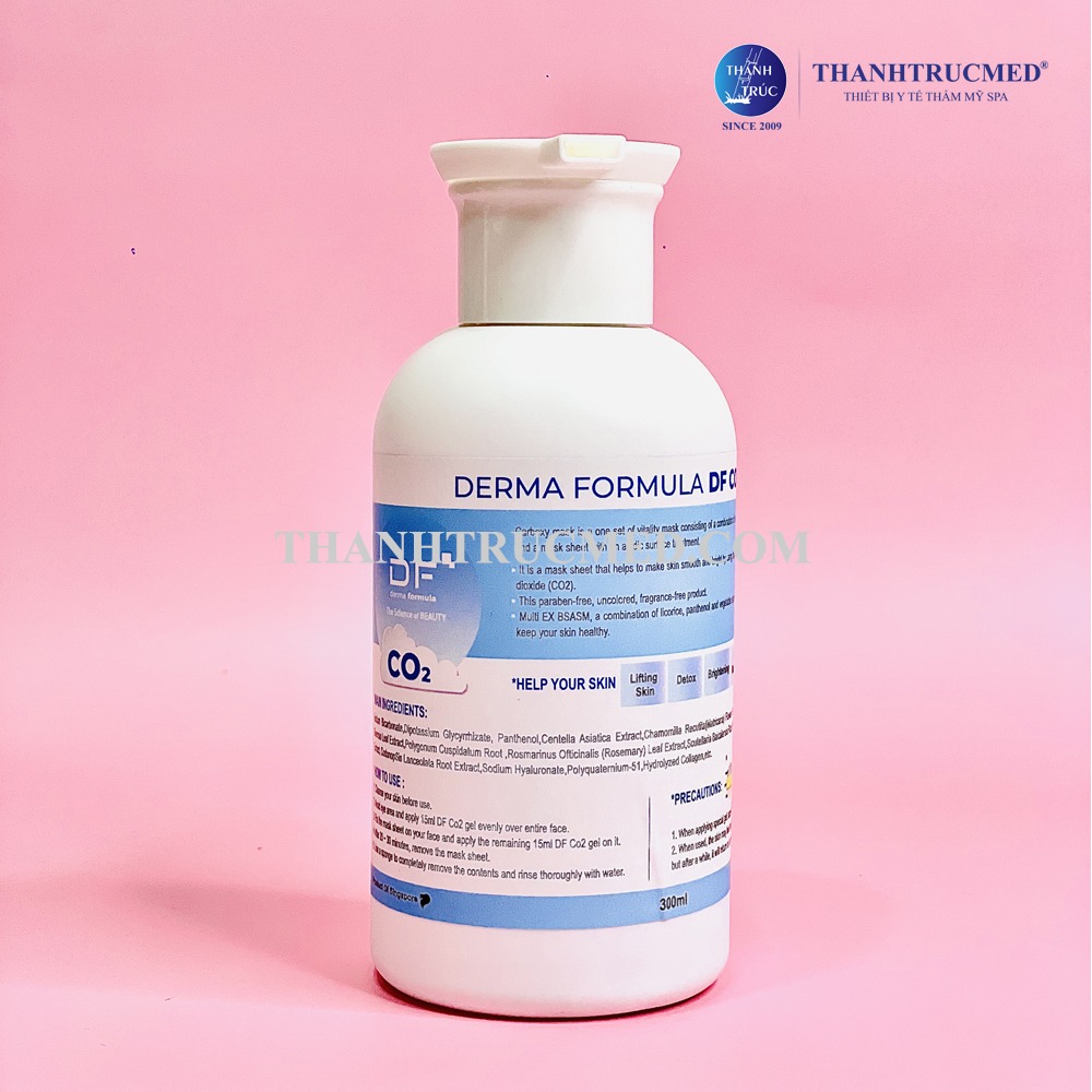 Bộ mặt nạ thải độc CO2 Carboxy - Derma Formula DF CO2 Mask